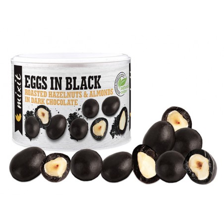 Černá Mixit vajíčka - tmavá čokoláda