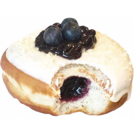 Borůvkový donut