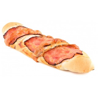 Rohlík se slaninou - světlé pečivo