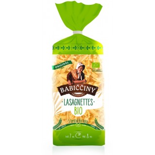 Babiččiny BIO lasagnettes vaječné