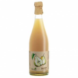 Mošt Jablko + Hruška 0,75l