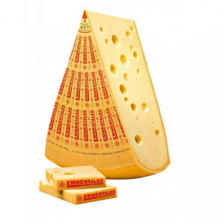 Ementál - tvrdý sýr s oky Švýcarsko