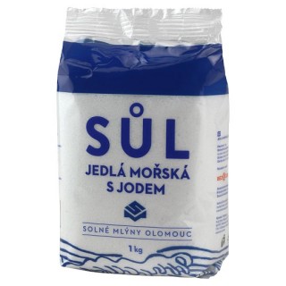 Sůl mořská s jodem