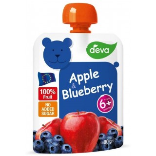 DEVA kapsička Jablko, Borůvka