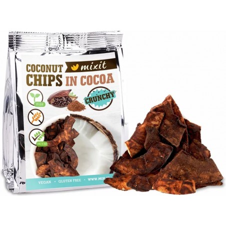 Mixit kokosové chipsy - Kakao