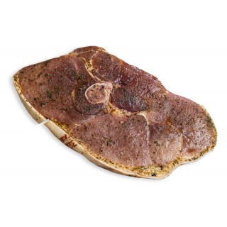 Naložený farmářský steak s bylinkami - maso ze Statku u Misařů