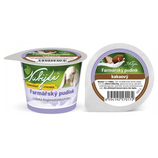 Kozí puding kakao