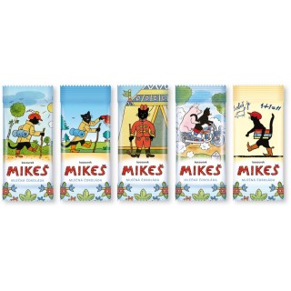 MIKEŠ - mléčná čokoláda 1 ks