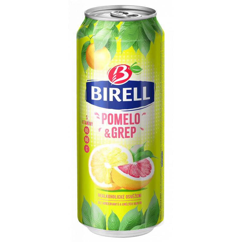 Birell Pomelo & Grep - Nealkoholické pivo | AGROLA