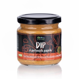 Dip z pečených paprik - Jemný