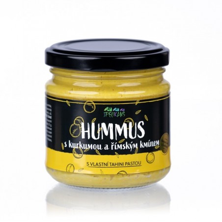Hummus s kurkumou a římským kmínem