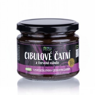 Cibulové čatní z červené cibule - Jemné