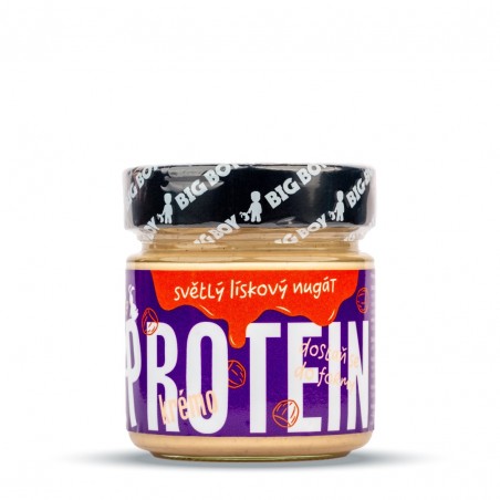 BIG BOY® Světlý proteinový krém s lískovými ořechy