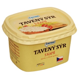 Tavený sýr s kapií - vanička