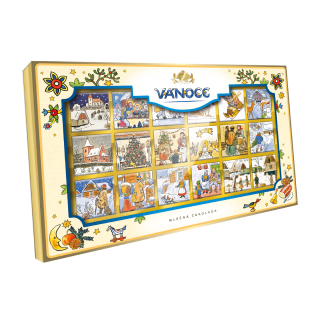 Vánoční krabička LADA - Neapolitánka mléčná