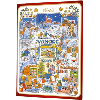 Adventní kalendář LADA - mléčná čokoláda