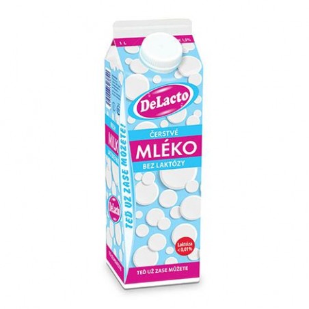 DeLacto Mléko 1,5% Polotučné