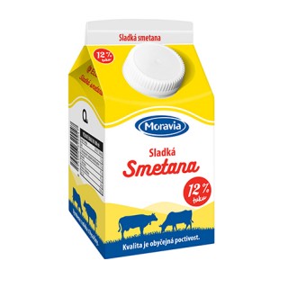 Smetana sladká na vaření 12%