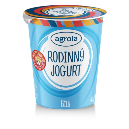 Rodinný jogurt z jižních Čech bílý – papír