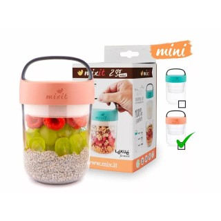 Mixit 2go mini – svačinový box (lososový)
