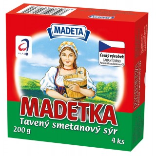 Madetka tavený smetanový sýr