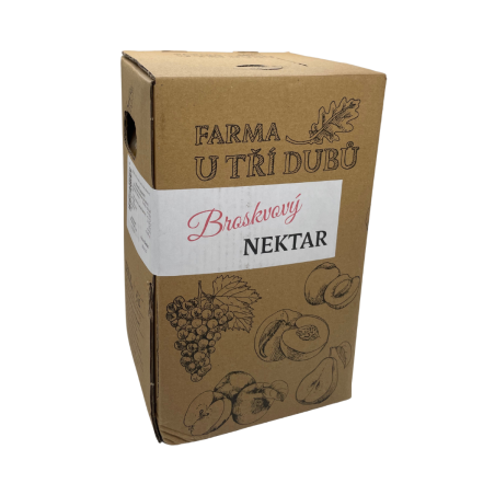 Mošt Broskvový nektar - box 5l Mošt Broskvový nektar - box 5l