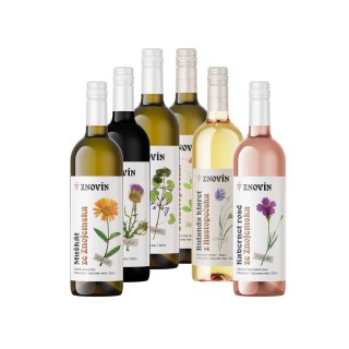 Květinová kolekce vín  - 6 lahví vína