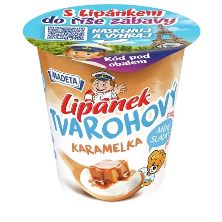 Lipánek tvarohový karamelka