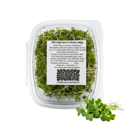 Microgreens rukola