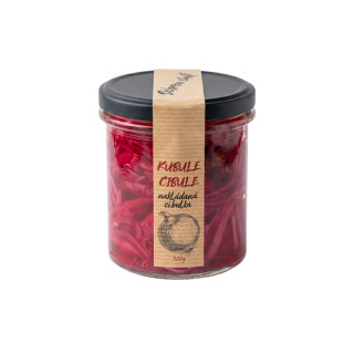 Nakládaná červená cibulka - 300 g