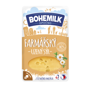 Farmářský uzený sýr - plátky