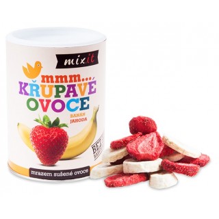 Křupavé ovoce – banán/jahoda