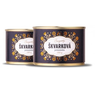 Škvarková pomazánka - konzervovaná