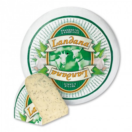 Landana s kopřivou - polotvrdý sýr typu gouda Nizozemí