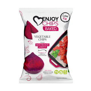 Pečený zeleninový snack - červená řepa