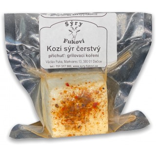 Čerstvý kozí sýr - grilovací koření