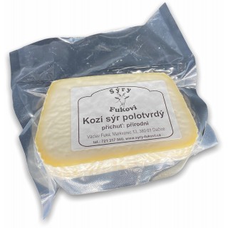 Kozí sýr polotvrdý