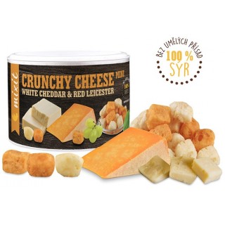 Křupavý sýr: White Cheddar & Red Leicester - mrazem sušené